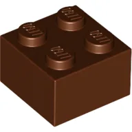 Brick 2 x 2 / Reddish Brown