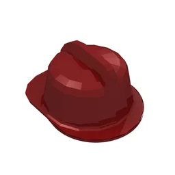 Helmet Fire / Dark Red
