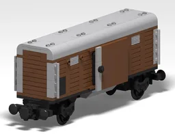 4W-CF Wagon (4 Wheel-Covered Freight Wagon)