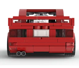 BMW E30 M3 Evolution (Red)