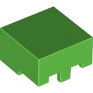 Helmet Rectangular / Bright Green
