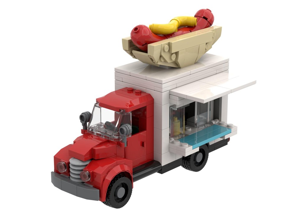 Lego 40586 modification Hotdog Food Truck