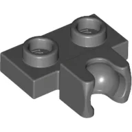 Plate Special 1 x 2 5.9mm Centre Side Towball Socket / Dark Bluish Gray