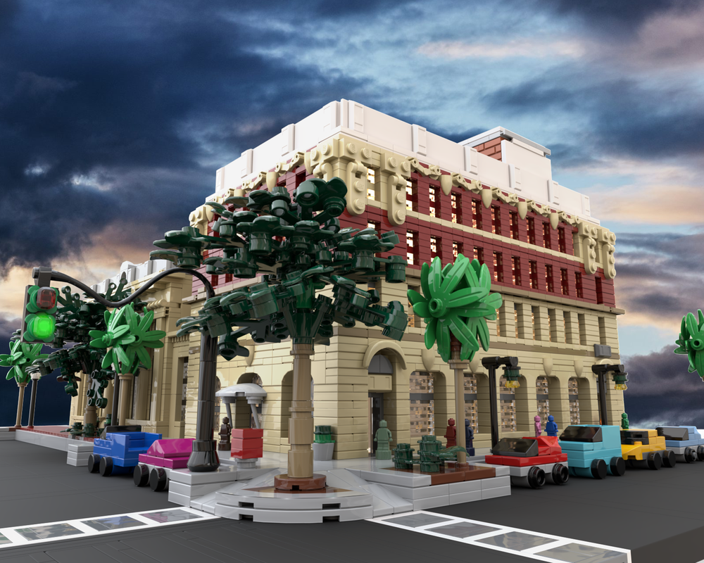 Lego Barringer Building Corner
