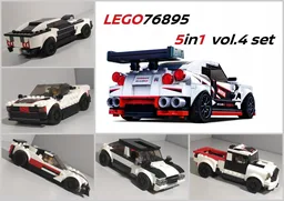 76896 5 in 1 vol.4 set