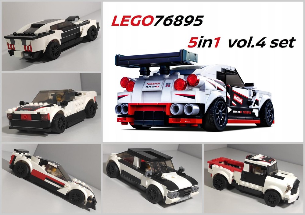 Lego 76896 5 in 1 vol.4 set