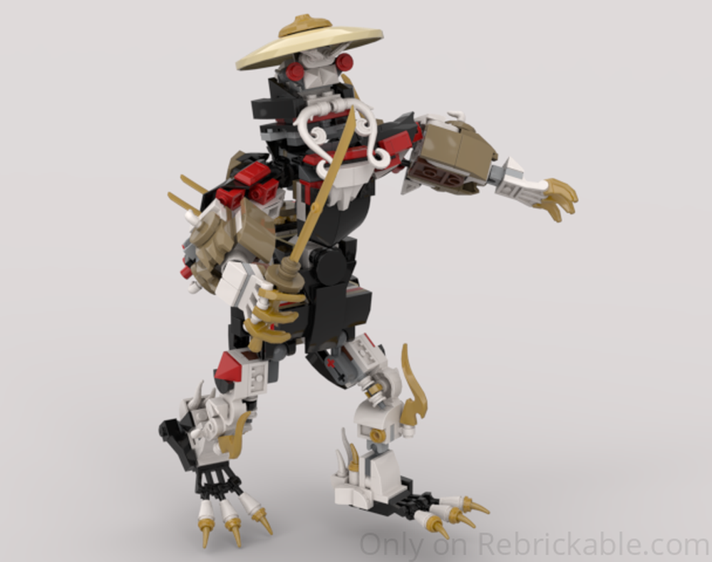 Lego 71809: Master Wu Mech
