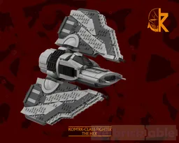 Kom'rk-Class Fighter - The Hex