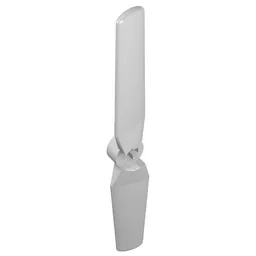 Propeller 2 Blade 9 Diameter / White