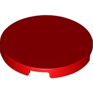 Tile Round 3 x 3 / Red