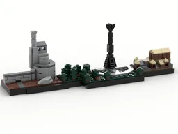 Lord of the Rings: The Two Towers skyline