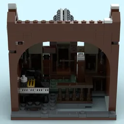 Modular Abandoned House Modification 76407