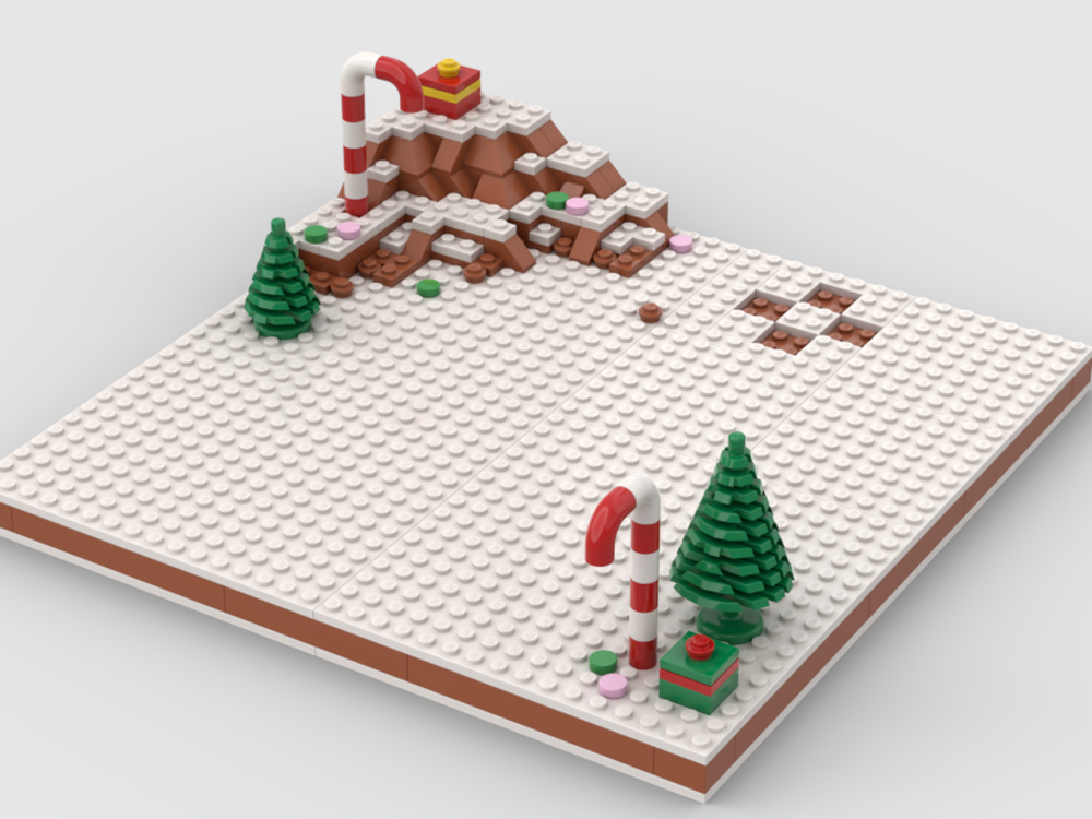 Lego Baseplate for AT-AT™ Winter 40806