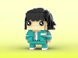 Sae-byeok Brickheadz LEGO MOC - Netflix Squid Game