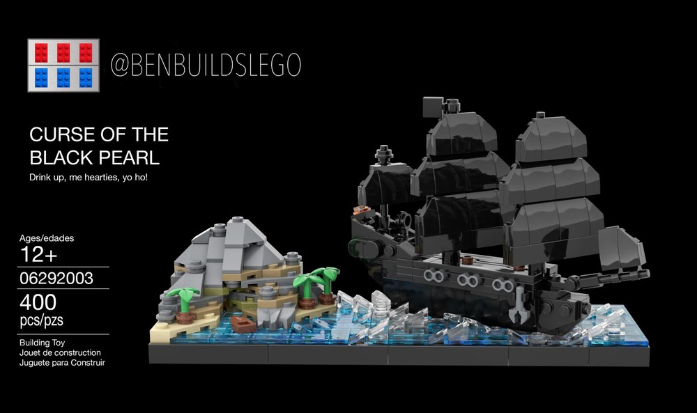 Lego Curse of the Black Pearl