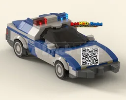 Inspector Gadget – Police Car 80s Edition