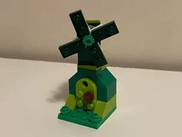 Green Dutch Wind Mill
