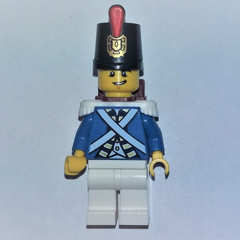 Lego Soldier (Bluecoat) - Grin
