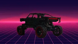 'NosFusion' Lego Technic Crawler Combined Past and Future