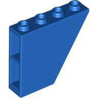 Lego Brick Sloped Inverted 60° 1 x 4 x 3 / Blue
