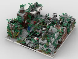 Ruined City | build from 9 different mocs