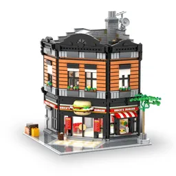Modular Burger Restaurant – City Fast Food Building