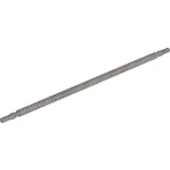 Flexible Ribbed Hose 8mm Ends 19L / Pearl Light Gray