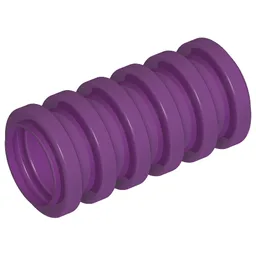 Hose, Ribbed 7mm D. 2L / 1.6cm / Purple