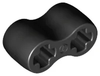 Technic Axle Connector Double Flexible [Rubber]
