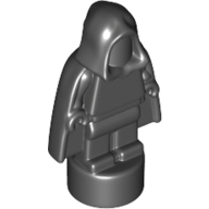 Lego Minifig Trophy Statuette, Hooded Figure (Emperor Palpatine Hologram)