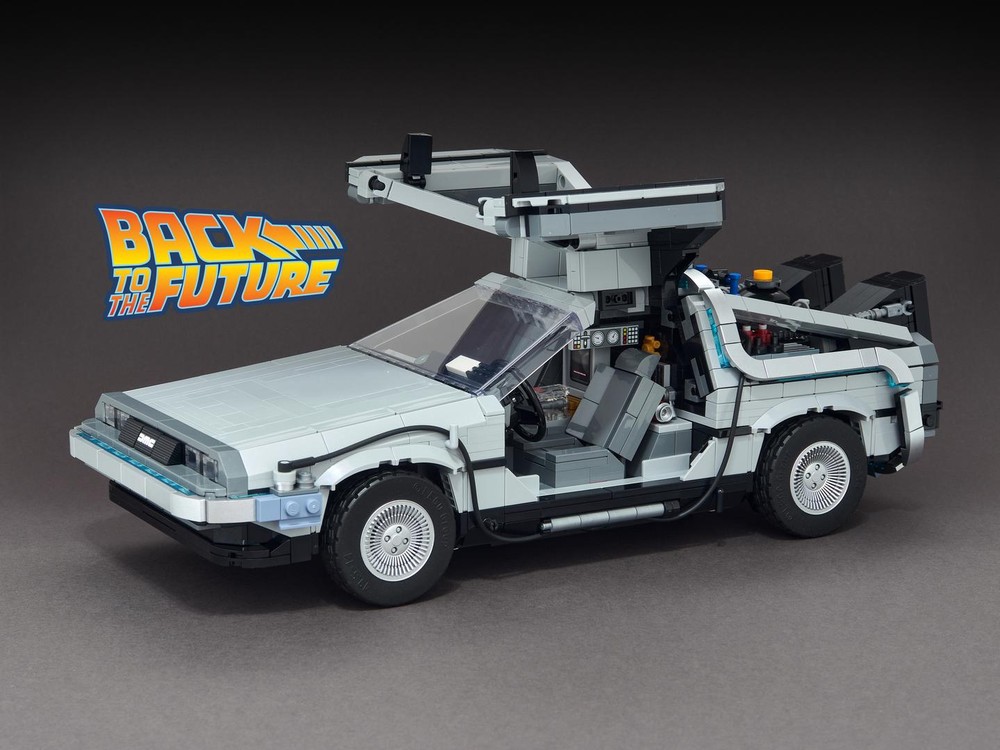 Lego Pimp Up My DeLorean Time Machine from Back to the Future (10300)