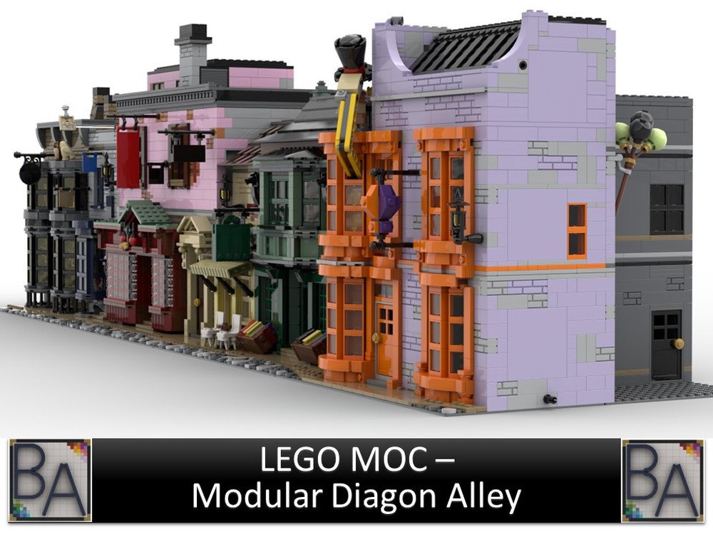 Lego Modular Diagon Alley
