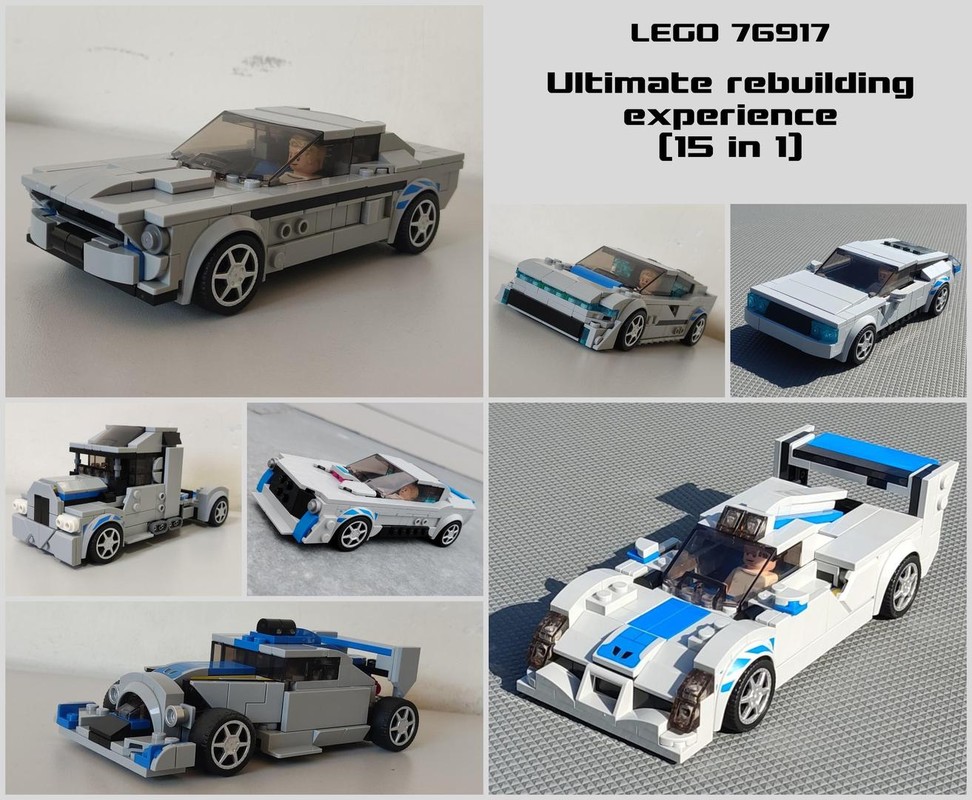 Lego 76917 Ultimate rebuilding experience (15 in 1)