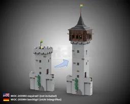 Modular Castle Keep Upgrade - Bergfried Upgrade