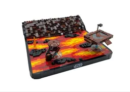 Duel on Mustafar Diorama MOC