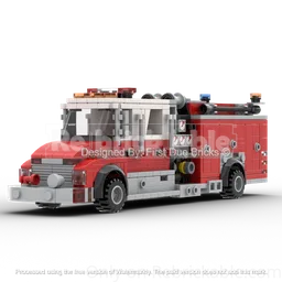 American Commerical Cab Fire Engine
