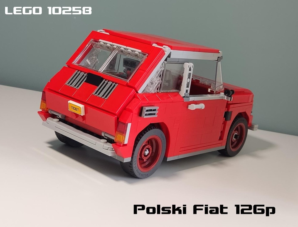Lego 10258 Polski Fiat 126p