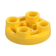 Tile Special Round 2 x 2 Inverted / Yellow