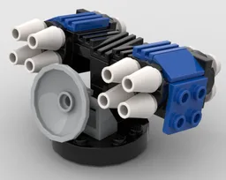 Science Fiction Whirlwind Turret - Tabletop scale