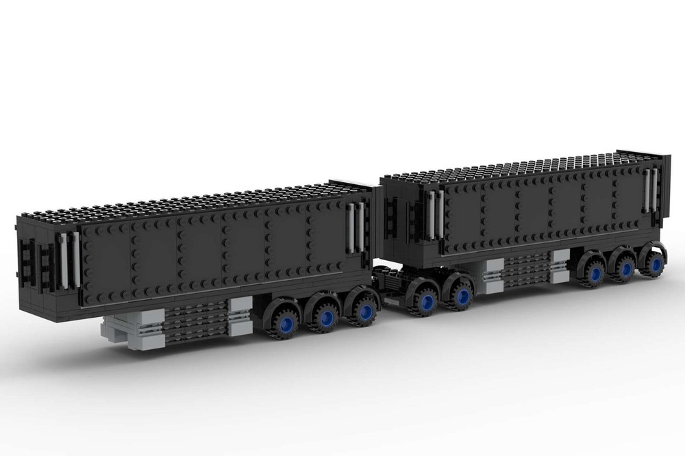 Lego Dry Freight trailer double