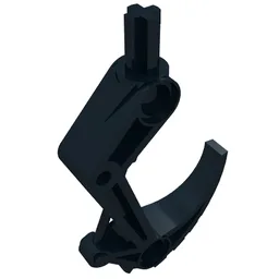Large Figure Weapon, Claw Hook with Axle / Black
