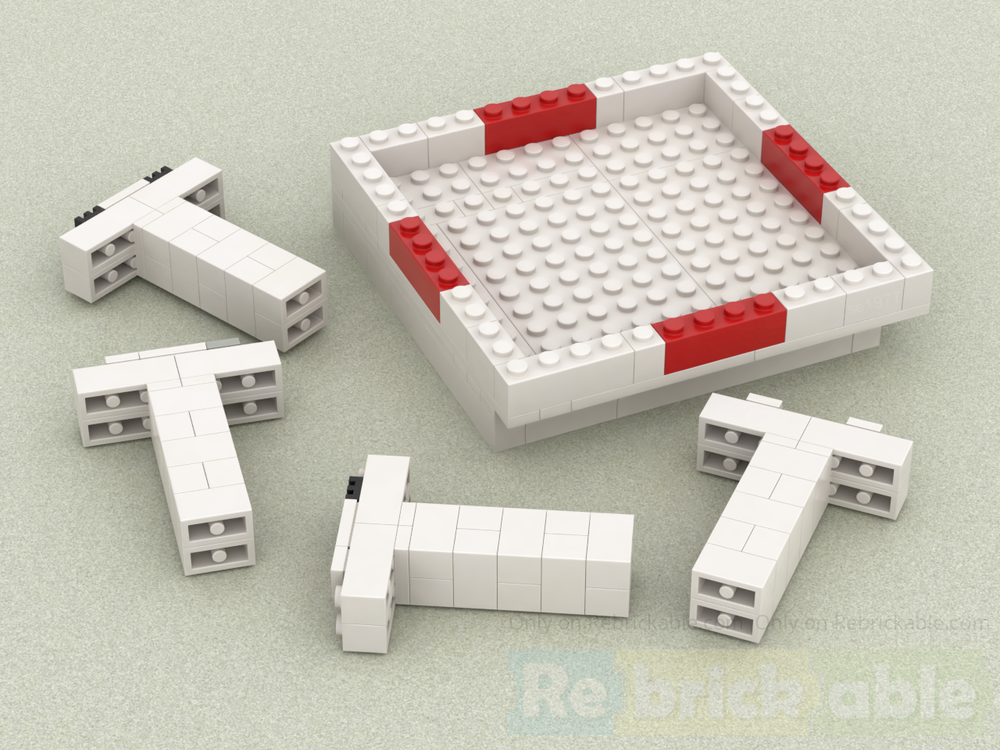 Lego 6380 Four T puzzle