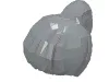 Hair Ponytail / Light Bluish Gray