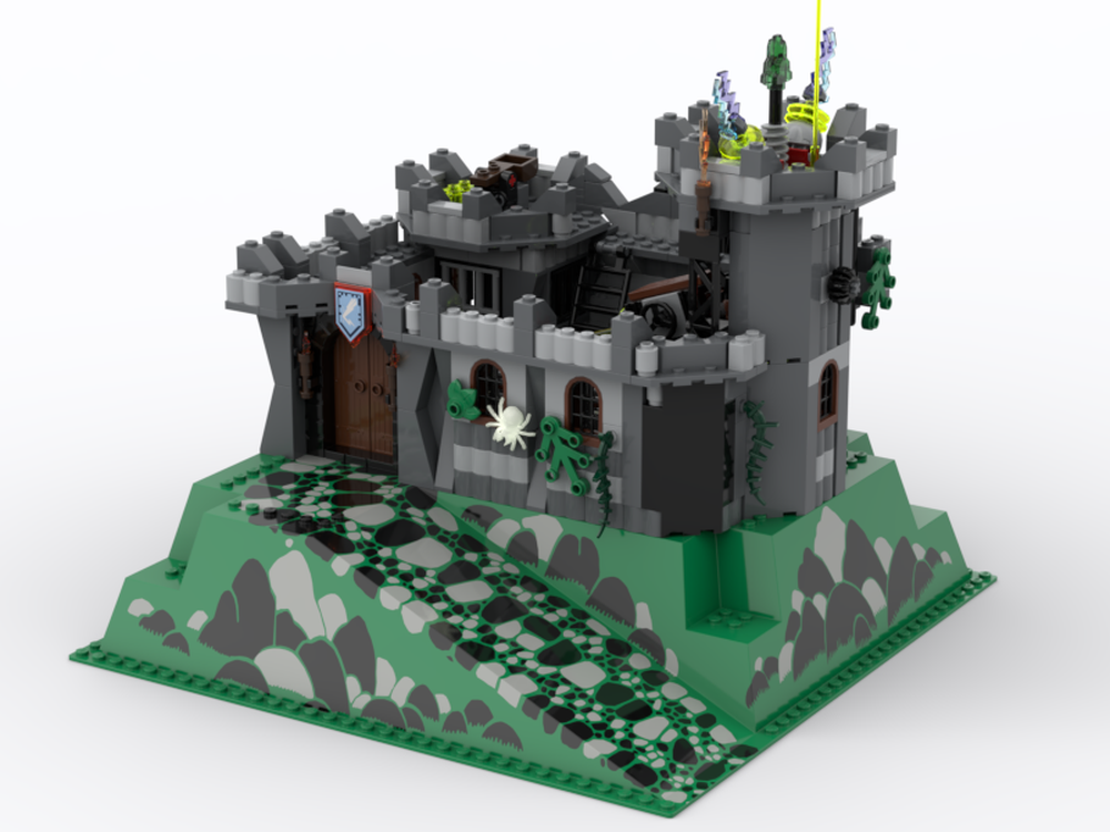 Lego Crazy Scientist's Castle 9466 MOD