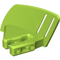 Technic Panel RC Car Mudguard Small, Left / Lime
