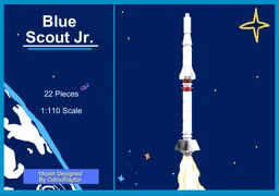 Blue Scout Jr. Rockets | 1:110 Scale