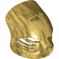 Lego Large Figure Mask Hau (Stars) / Pearl Gold