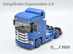 RC tractor unit, European style, with fairing