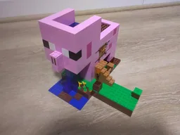 Minecraft: The Pig House (to scale)