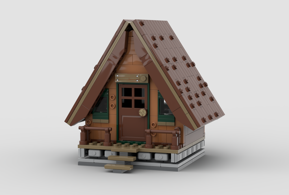 Lego Mini A-Frame Cabin